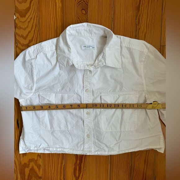 Equipment Femme Cropped Buttondown - Picture 5 of 5